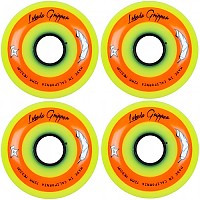 [해외]LABEDA Gripper Medium 스케이트 바퀴 4 단위 14140456078 Yellow / Black