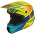 [해외]FLY ECE Kinetic Drift 오프로드 헬멧 9138997494 Blue / Yellow Fluo / Charcoa