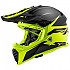 [해외]LS2 MX437 Fast EVO 오프로드 헬멧 9137329646 Roar Matt Black / Hi Vis Yellow