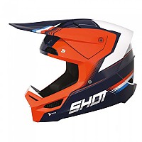 [해외]SHOT Race 오프로드 헬멧 9139283548 Neon Orange Glossy