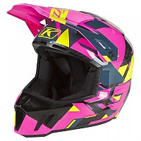 [해외]클라임 F3 Carbon 오프로드 헬멧 9139333853 Pink / High Visibility