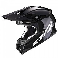 [해외]SCORPION VX-16 Evo Air Solid 오프로드 헬멧 9139815750 Black