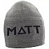 [해외]MATT Knit Runwarm 비니 4140309729 Grey