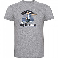 [해외]KRUSKIS Soccer Discipline 반팔 티셔츠 3140484212 Heather Grey