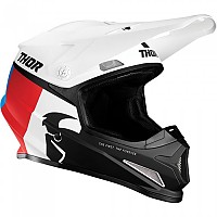 [해외]THOR Sector Racer 오프로드 헬멧 9137689657 White / Blue / Red