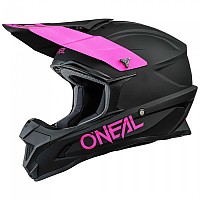 [해외]오닐 1 Series Solid 오프로드 헬멧 9137856784 Black / Pink