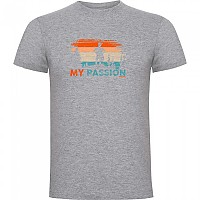 [해외]KRUSKIS My Passion 반팔 티셔츠 4140483690 Heather Grey