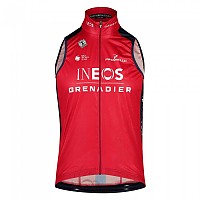 [해외]BIORACER Ineos Grenadiers Icon Wind 질레 1140430565 Ineos Grenadiers Red / Navy Blue