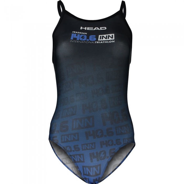 [해외]헤드 SWIMMING 140.6INN 팀 Printed Seamless Med 수영복 6138122966 Blue / Black