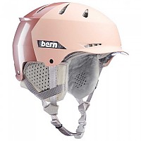 [해외]BERN Hendrix MIPS 여성용 바이저 헬멧 5139432229 Metallic Rose Gold Hatstyle