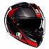 [해외]AGV K3 풀페이스 헬멧 9140462503 Striga Black / Grey / Red