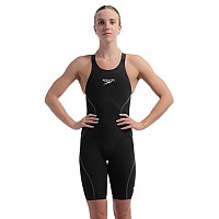 [해외]스피도 Fastskin LZR Pure Intent 2.0 오픈 백 경기용 수영복 6140428063 Black / Iridescent