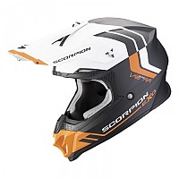 [해외]SCORPION VX-16 EVO AIR Fusion 오프로드 헬멧 9140482094 Matt Black / Orange