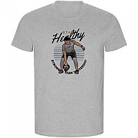 [해외]KRUSKIS Stay Healthy ECO 반팔 티셔츠 7140556618 Heather Grey