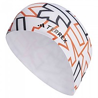 [해외]아디다스 테렉스 Aeroready Graphic 헤드밴드 4140564201 White / Semi Impact Orange / Black