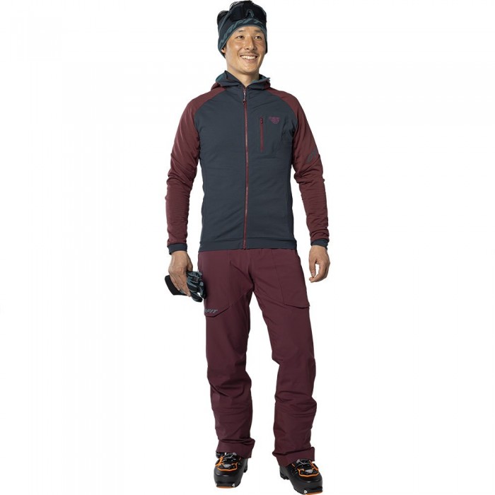 [해외]다이나핏 Radical Polartec 플리스 풀지퍼 스웨트셔츠 4140539408 Burgundy