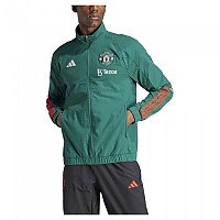 [해외]아디다스 Manchester United 23/24 경기 전 트랙 자켓 3140538803 Collegiate Green / Core Green / Active Red