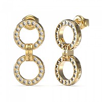 [해외]GUESS JUBE03166 Circle Lights 귀걸이 140586714 Gold