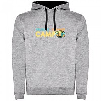 [해외]KRUSKIS 썸머 Camp Bicolor 후드티 4140578763 Heather Grey / Black