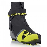 [해외]FISCHER Carbonlite Skate 크로스컨트리 스키 부츠 5140263931 Black / Neon Yellow