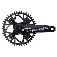 [해외]MIRANDA Modular MRTB Chainflow 3D 4B 104 BCD 크랭크셋 1140522330 Black