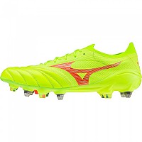 [해외]미즈노 Morelia Neo IV Elite Mix 축구화 3140433760 Safety Yellow / Fiery Coral / Sa