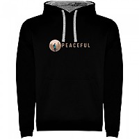 [해외]KRUSKIS Peaceful Two-Colour 후드티 4140613899 Black / Grey