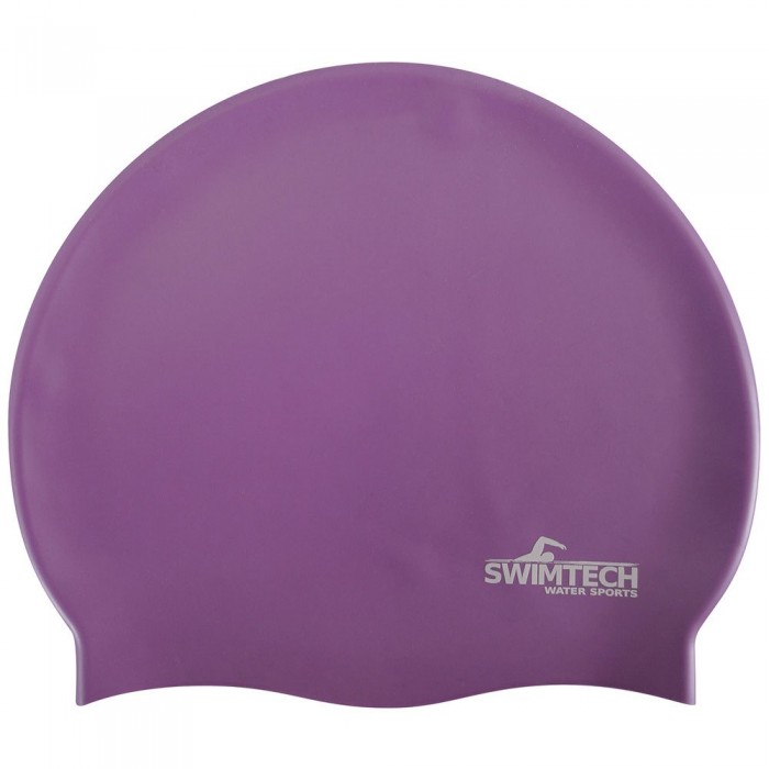 [해외]SWIMTECH 수영 모자 6140624438 Purple