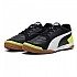 [해외]푸마 Pressing Iv 실내 축구화 3140377997 Black / White / Electric Lime