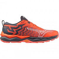 [해외]미즈노 Wave Daichi 8 트레일 러닝화 6140433790 Hot Coral / White / Turbulence