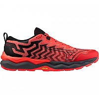 [해외]미즈노 Wave Daichi 8 트레일 러닝화 6140433788 Cayenne / Black / High Risk Red