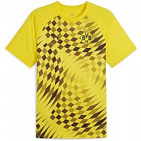 [해외]푸마 BVB Borussia Dortmund 23/24 경기 전 반팔 티셔츠 3140130662 Cyber Yellow / Black