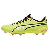 [해외]푸마 King Ultimate FG/AG 축구화 3140377878 Electric Lime / Black / Poison Pink