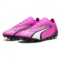 [해외]푸마 Ultra Match MG 축구화 3140378294 Poison Pink / White / Black