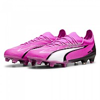 [해외]푸마 Ultra Ultimate FG/AG 축구화 3140378350 Poison Pink / White / Black