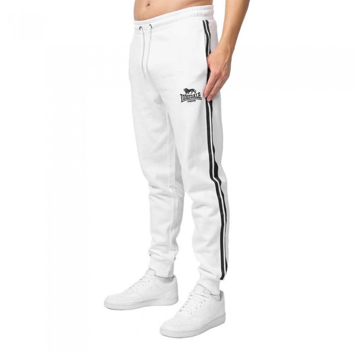 [해외]LONSDALE Foindle 운동복 바지 3140662396 White / Black