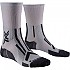 [해외]X-SOCKS 트레일 Run Perform Crew 양말 4140579900 Pearl Grey / Charcoal