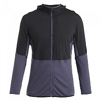 [해외]아이스브레이커 Merino 200 Realfleece Descender 지퍼 플리스 4140597055 Black / Graphite / Cb