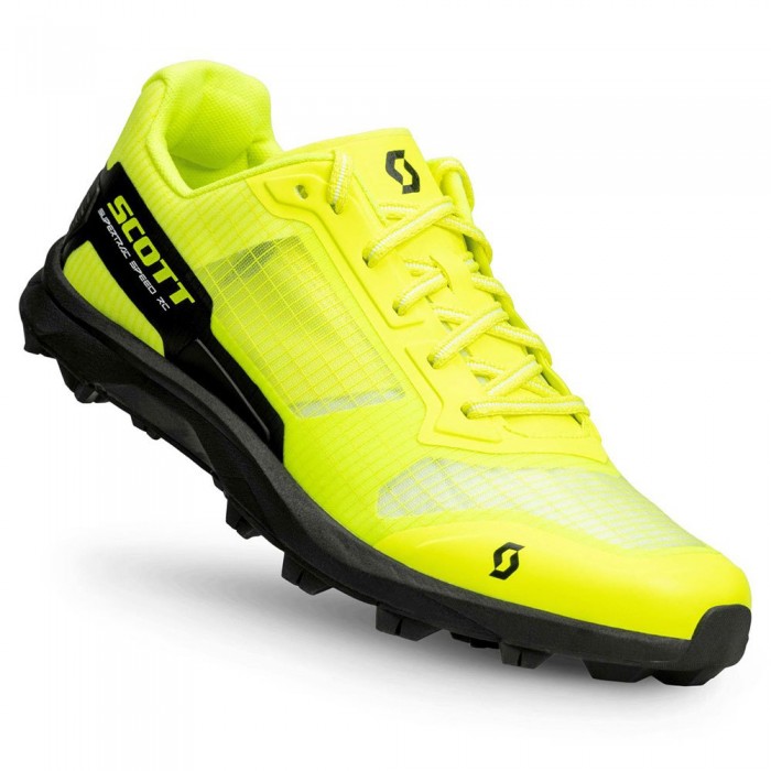 [해외]스캇 Supertrac Speed RC 트레일 러닝화 6140614602 Black / Safety Yellow