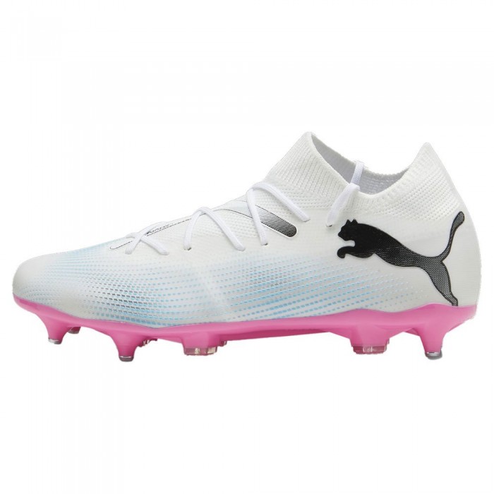 [해외]푸마 Future 7 Match MxSG 축구화 3140377732 White / Black / Poison Pink