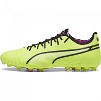 [해외]푸마 King Ultimate MG 축구화 3140377883 Electric Lime / Black / Poison Pink