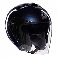 [해외]AGV Irides 오픈 페이스 헬멧 9140462497 Mono Profundo Blue