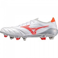 [해외]미즈노 Morelia Neo IV Beta Elite Mix 축구화 3140433761 White / Radiant Red / Hot Coral