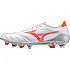 [해외]미즈노 Morelia Neo IV Beta Elite Mix 축구화 3140433761 White / Radiant Red / Hot Coral