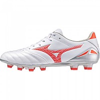 [해외]미즈노 Morelia Neo IV Pro MD 축구화 3140433769 White / Radiant Red / Hot Coral