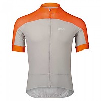 [해외]POC Essential Road Logo 반팔 저지 1140248724 Zink Orange / Granite Grey