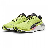 [해외]푸마 Electrify Nitro 3 러닝화 6140377615 Lime Pow / Black / Poison Pink