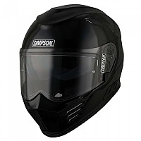 [해외]SIMPSON Venom ECE22.06 풀페이스 헬멧 9140663873 Black Metal