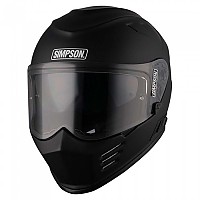 [해외]SIMPSON Venom ECE22.06 풀페이스 헬멧 9140663877 Matt Black