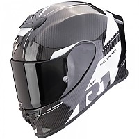 [해외]SCORPION EXO-R1 EVO Carbon Air Rally 풀페이스 헬멧 9140546510 Black / White